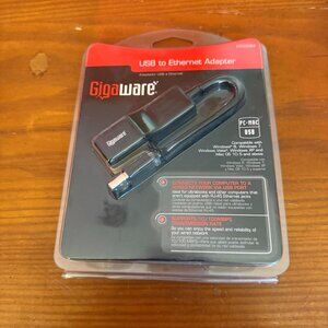 Gigaware USB To Ethernet Adapter 10/100Mbps For PC & Mac